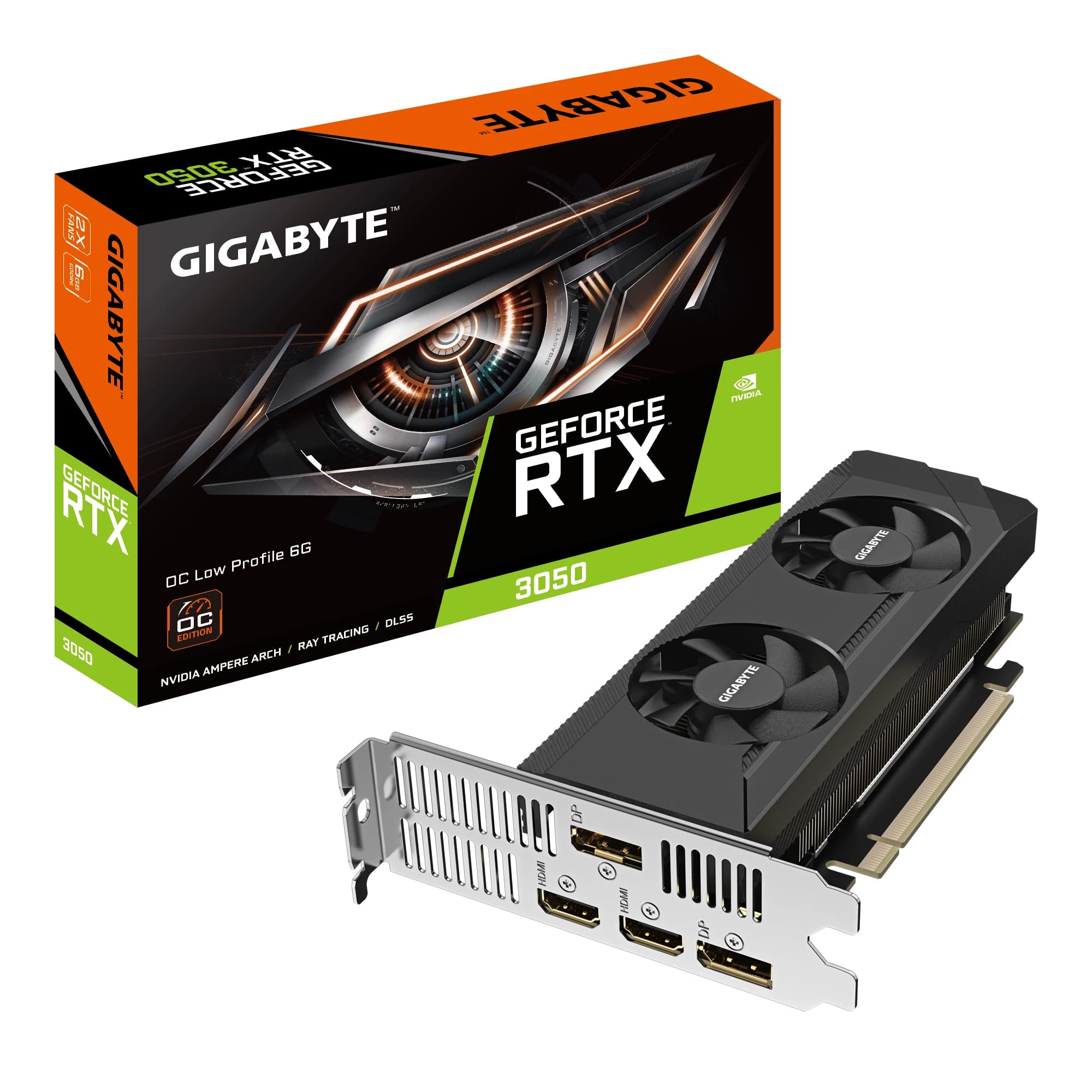 GIGABYTE RTX 3050 OC Low Profile 6GB