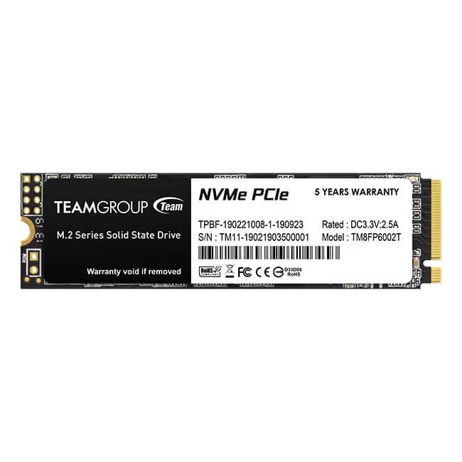 TEAMGROUP 512GB MP33 NVMe SSD