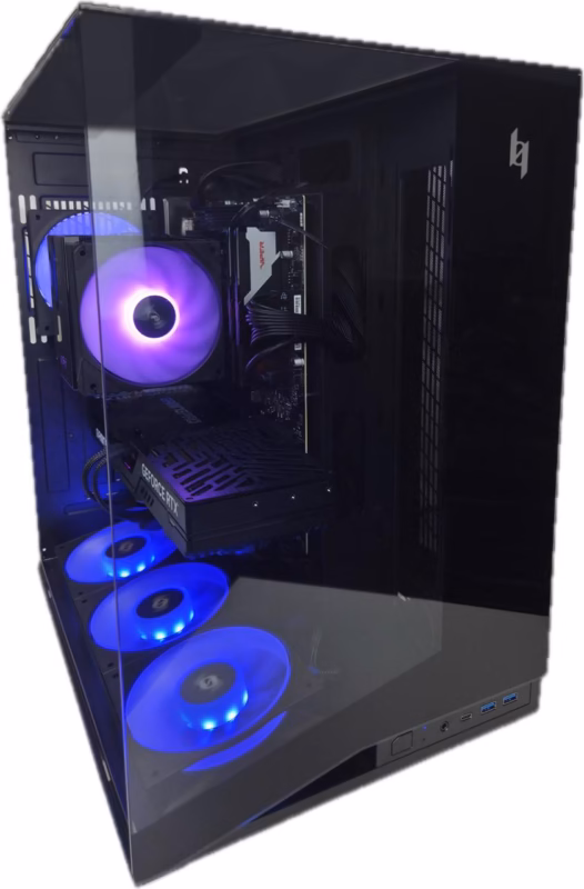 Desktop PC Ryzen 7 9800X3D / RTX 5070 Ti 16GB / 32GB DDR5 / 1TB NVMe SSD